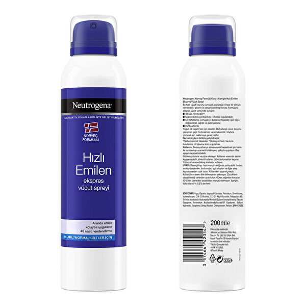 Neutrogena Vücut Nemlendirici Krem, Losyon