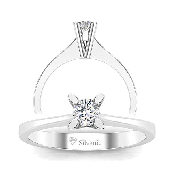 Silvanit Pırlanta Kadın Yüzük