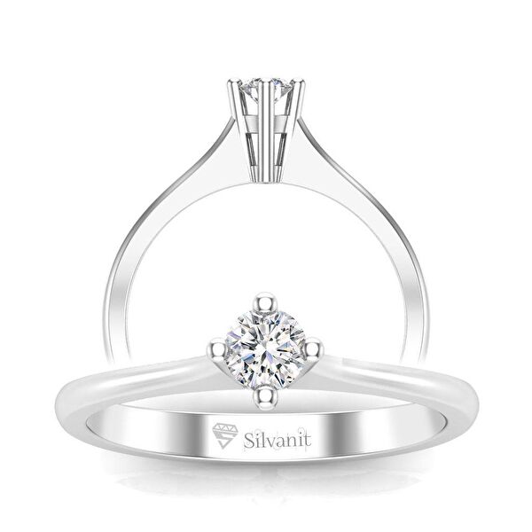 Silvanit Pırlanta Kadın Yüzük