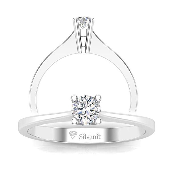 Silvanit Pırlanta Kadın Yüzük