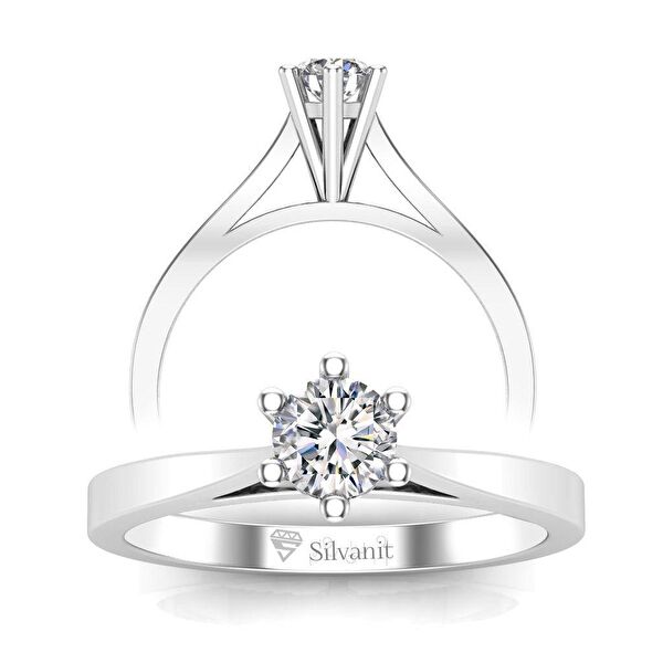 Silvanit Pırlanta Kadın Yüzük