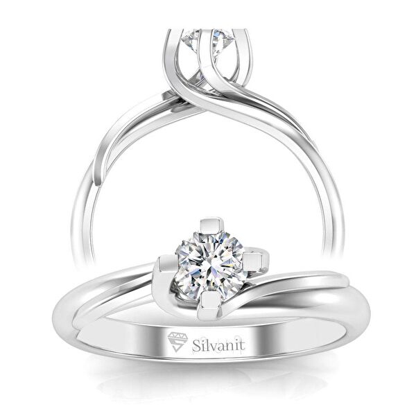 Silvanit Pırlanta Kadın Yüzük