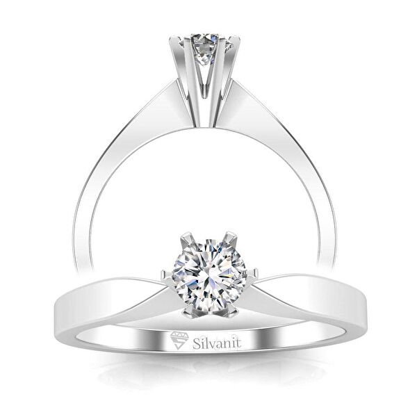 Silvanit Pırlanta Kadın Yüzük