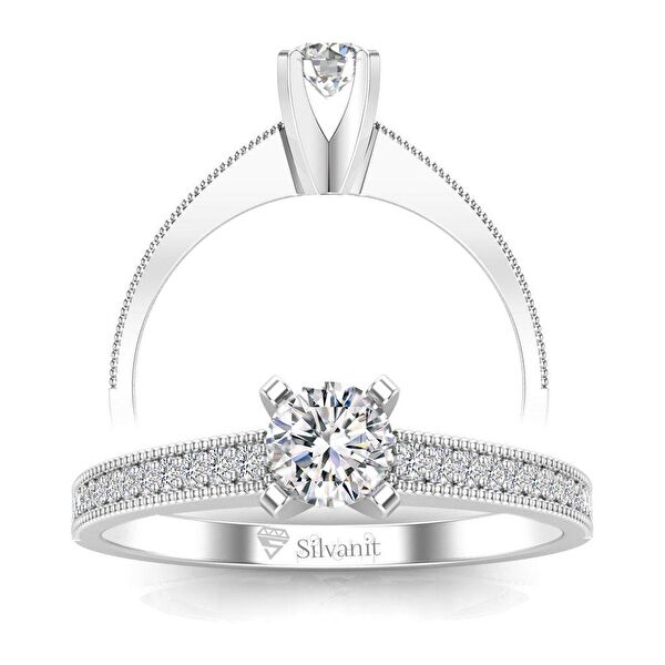 Silvanit Pırlanta Kadın Yüzük