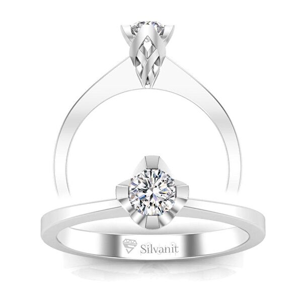 Silvanit Pırlanta Kadın Yüzük