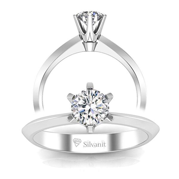 Silvanit Pırlanta Kadın Yüzük