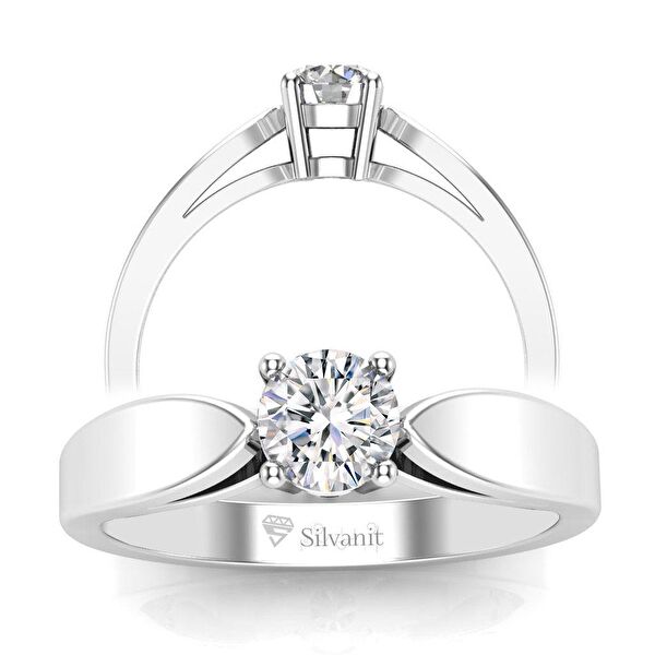 Silvanit Pırlanta Kadın Yüzük