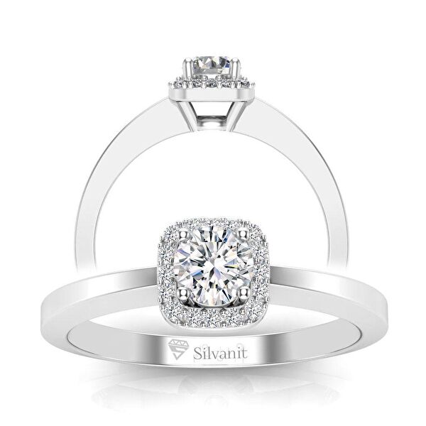 Silvanit Pırlanta Kadın Yüzük