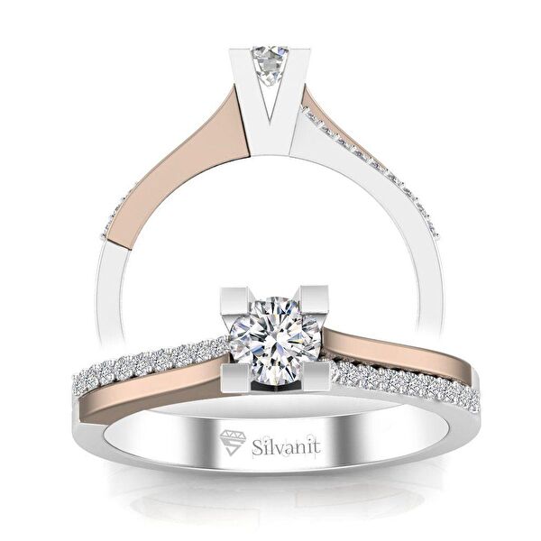 Silvanit Pırlanta Kadın Yüzük