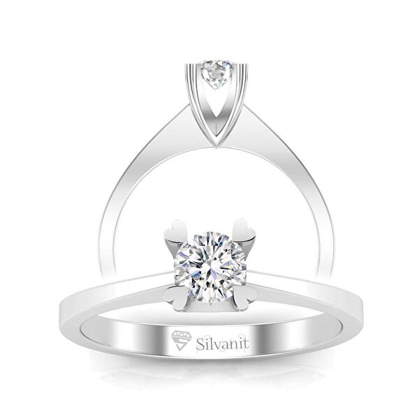 Silvanit Pırlanta Kadın Yüzük