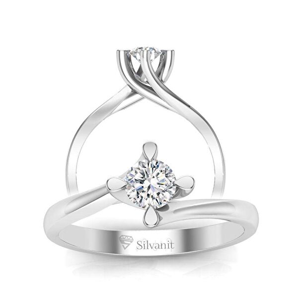 Silvanit Pırlanta Kadın Yüzük