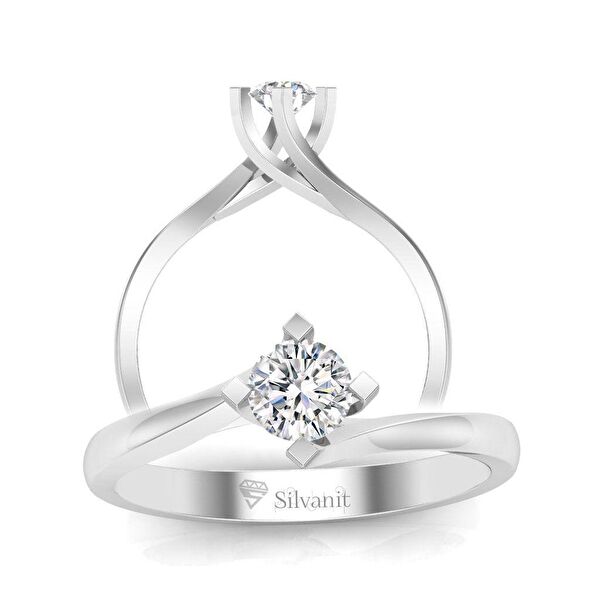 Silvanit Pırlanta Kadın Yüzük