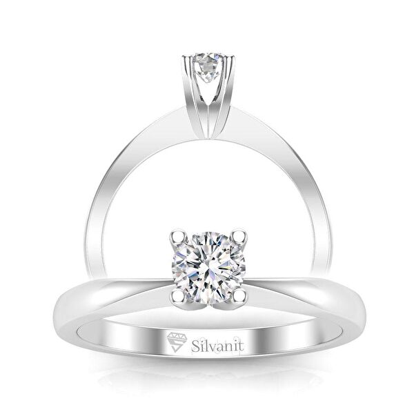 Silvanit Pırlanta Kadın Yüzük