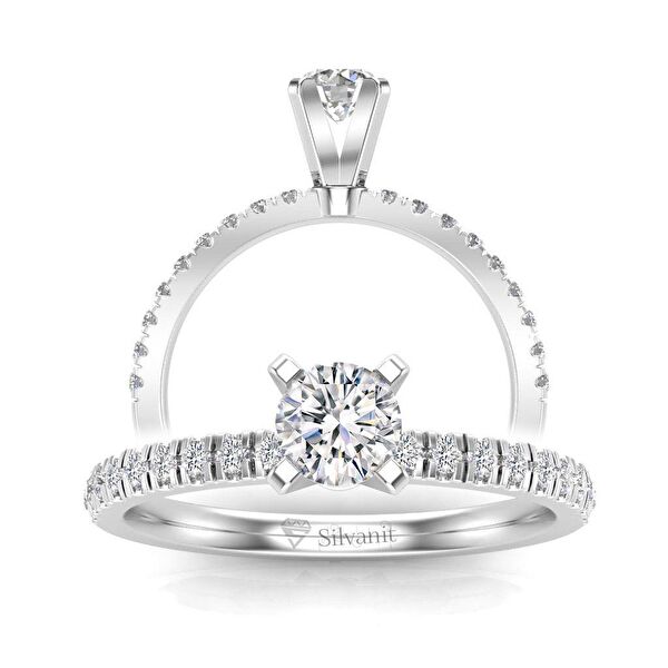 Silvanit Pırlanta Kadın Yüzük