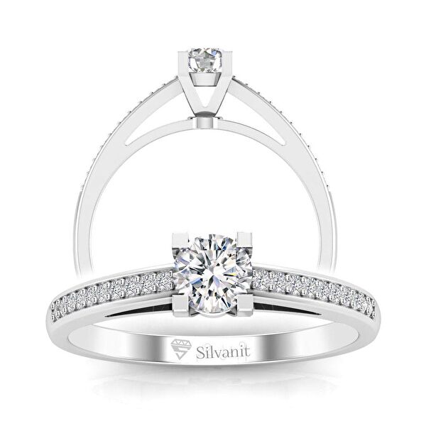 Silvanit Pırlanta Kadın Yüzük