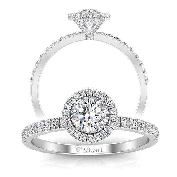 Silvanit Pırlanta Kadın Yüzük