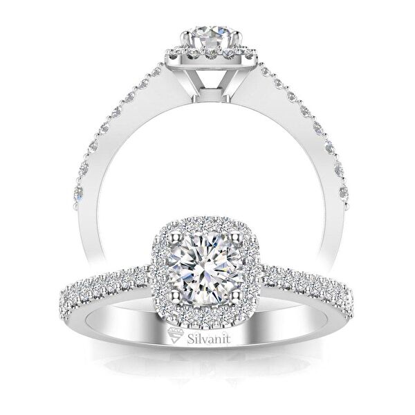 Silvanit Pırlanta Kadın Yüzük