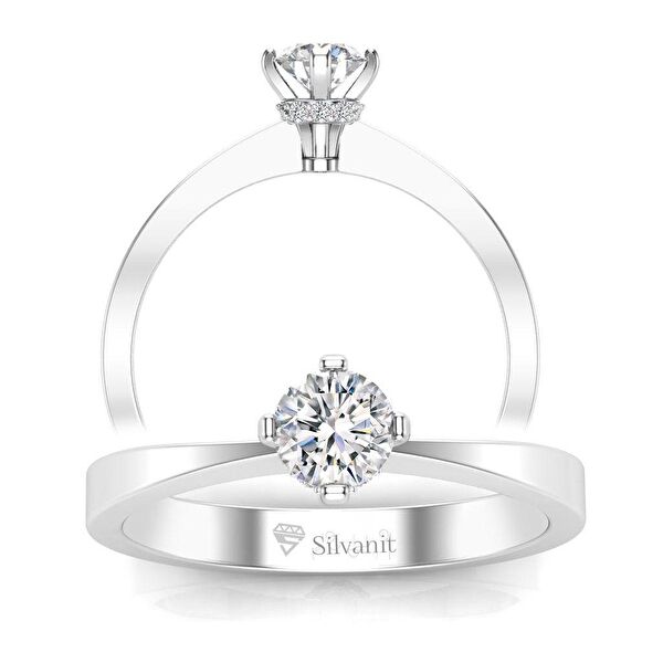 Silvanit Pırlanta Kadın Yüzük