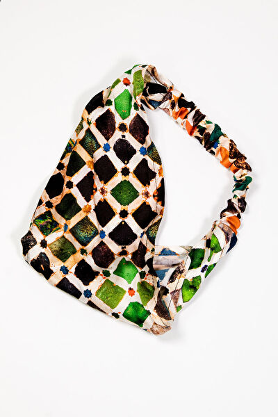 Lila Rosa Kadın Taç ve Saç Bandı