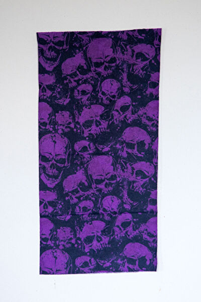 Lila Rosa Motosiklet Boyunluk