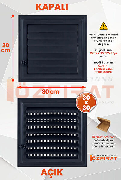 ÖZFIRAT PVC YAPI Menfez