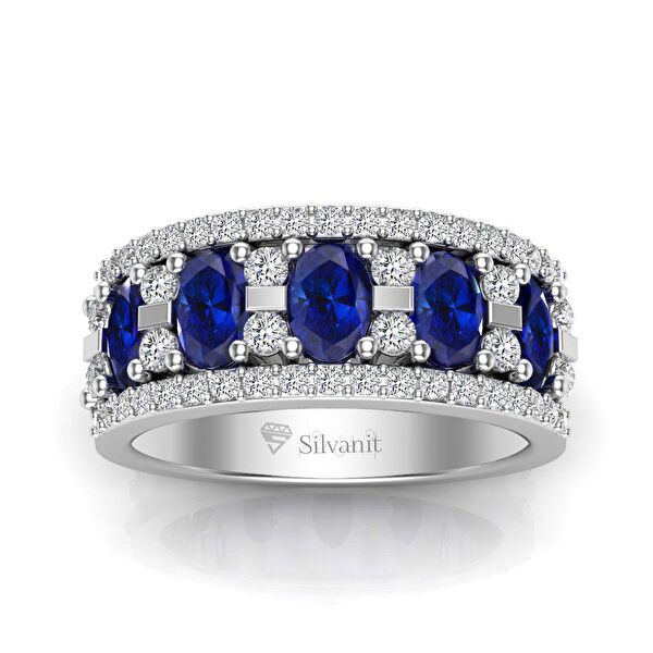 Silvanit Pırlanta Kadın Yüzük