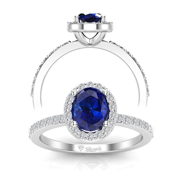 Silvanit Pırlanta Kadın Yüzük