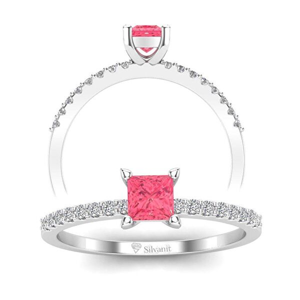 Silvanit Pırlanta Kadın Yüzük