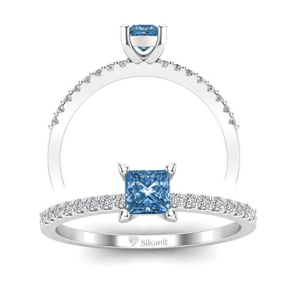 Silvanit Pırlanta Kadın Yüzük