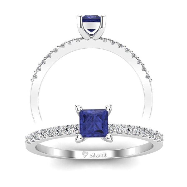 Silvanit Pırlanta Kadın Yüzük