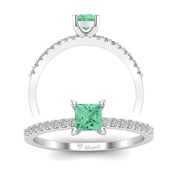 Silvanit Pırlanta Kadın Yüzük