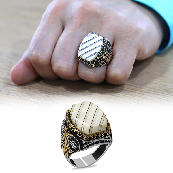 Tesbihane Erkek Yüzük