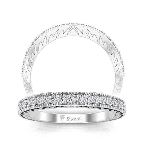 Silvanit Pırlanta Kadın Yüzük