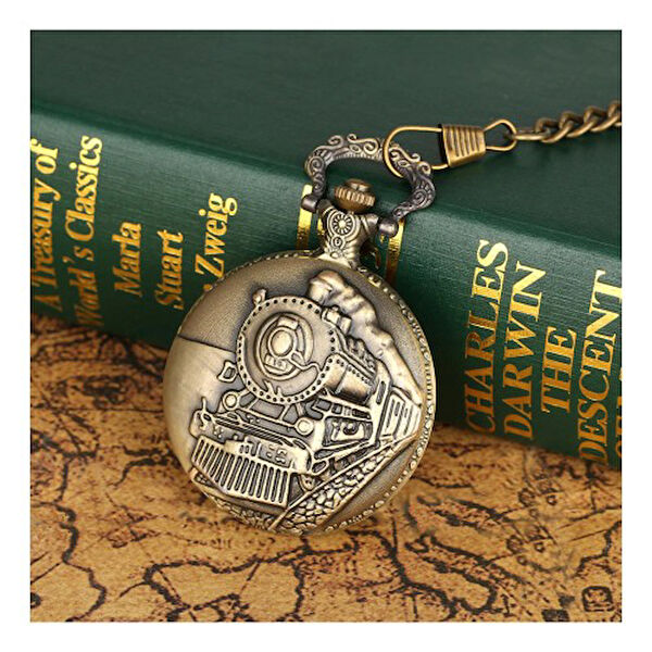 Kapamarka Köstekli Cep Saati