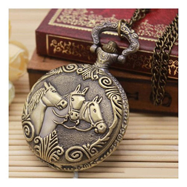 Kapamarka Köstekli Cep Saati