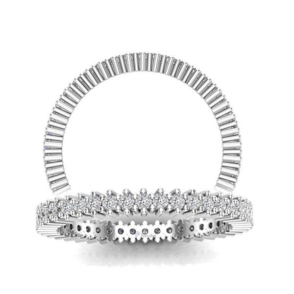 Silvanit Pırlanta Kadın Yüzük