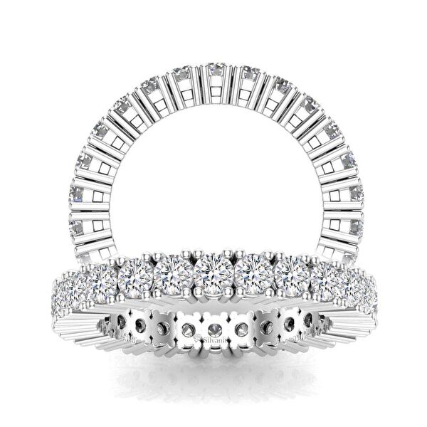 Silvanit Pırlanta Kadın Yüzük