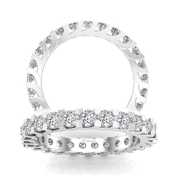 Silvanit Pırlanta Kadın Yüzük