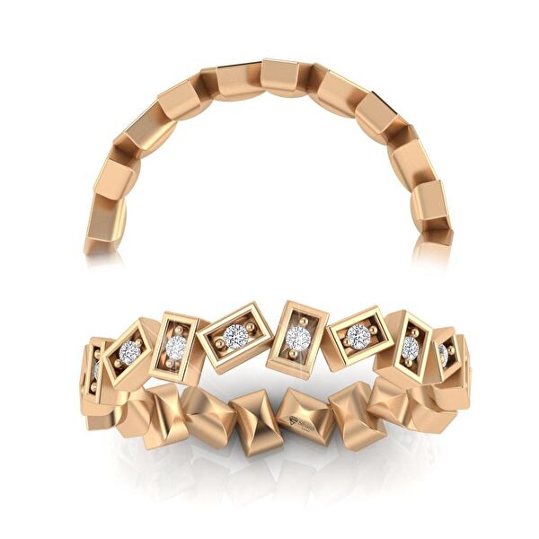 Silvanit Pırlanta Kadın Yüzük