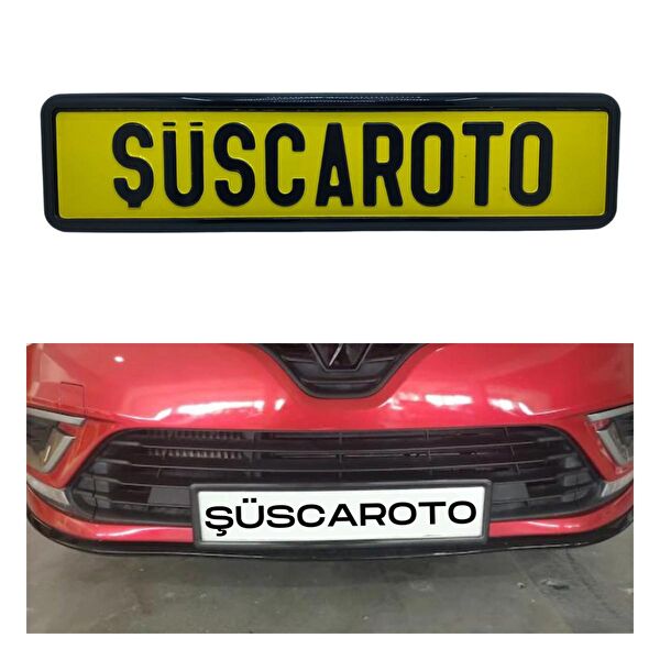 ŞüsCarOto Aksesuar Plaka Aksesuarları