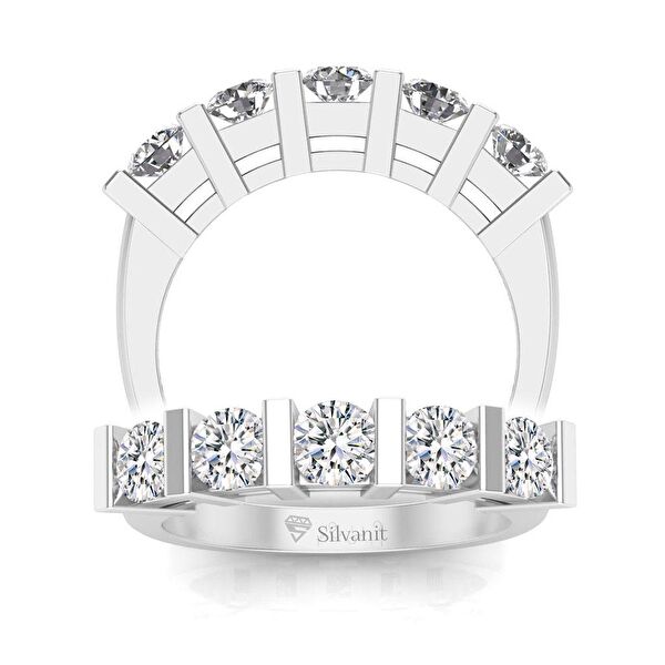 Silvanit Pırlanta Kadın Yüzük