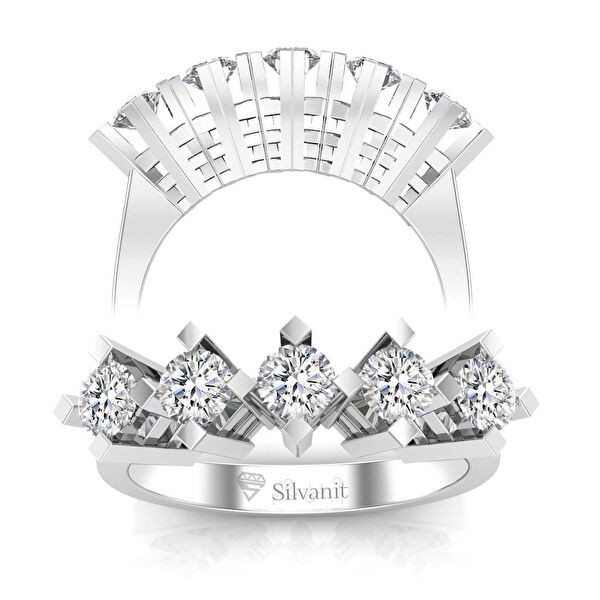 Silvanit Pırlanta Kadın Yüzük