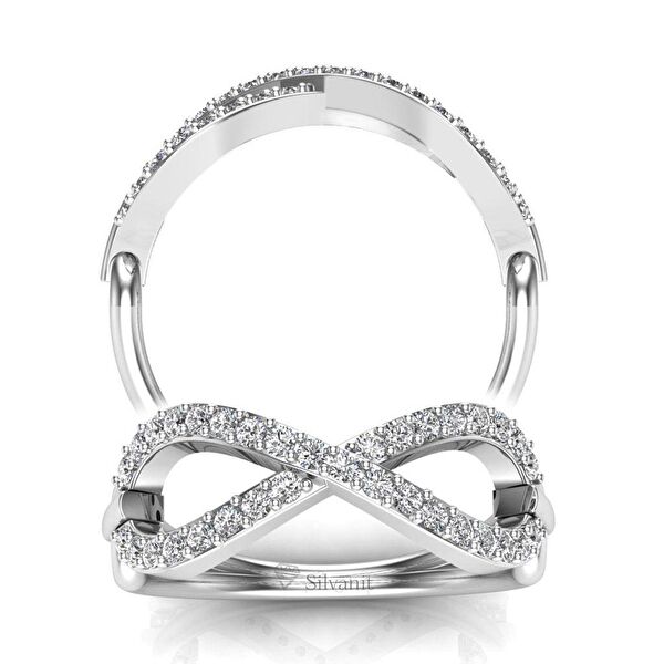 Silvanit Pırlanta Kadın Yüzük