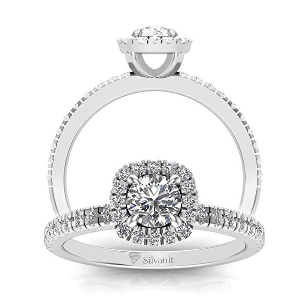 Silvanit Pırlanta Kadın Yüzük