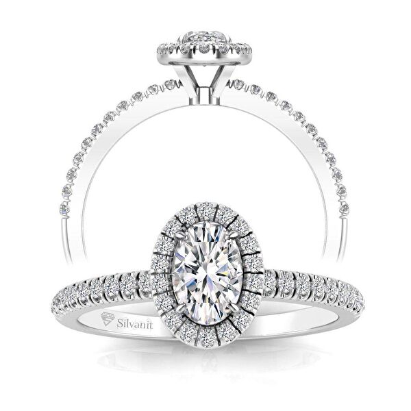 Silvanit Pırlanta Kadın Yüzük