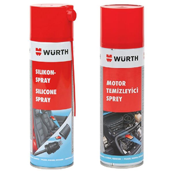 Würth Motor Temizleyici ve Bakım Ürünleri