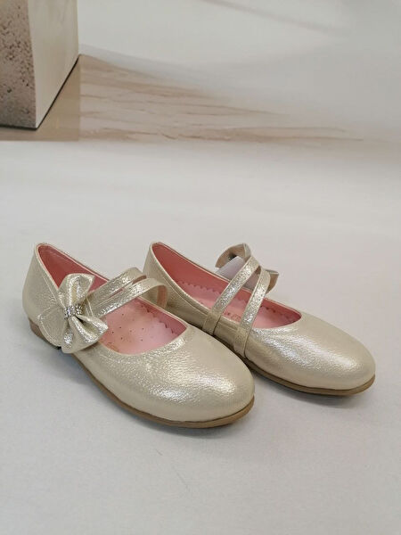 NavyBlueByAliOdabaş Kız Çocuk Babet, Günlük Ayakkabı