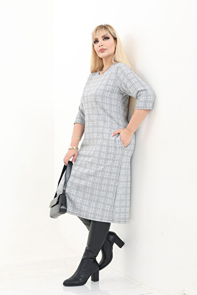 Modayız Büyük Beden Günlük Elbise