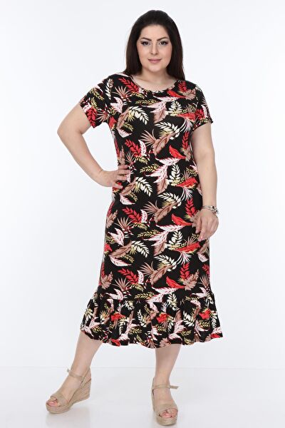 Modayız Büyük Beden Günlük Elbise