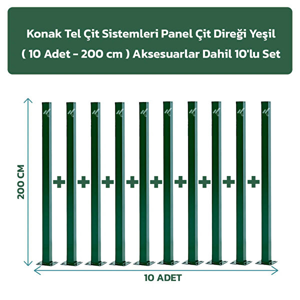 Konak Tel Çit Sistemleri Bahçe Çiti